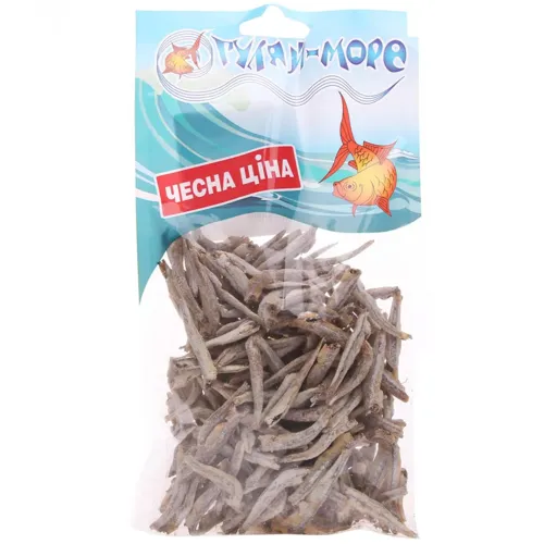 Анчоус Гуляй-море тушка солоно-сушений, 100г