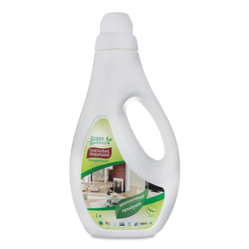 Миючий Засіб Для Генерального Прибирання Green Unikleen, 1л