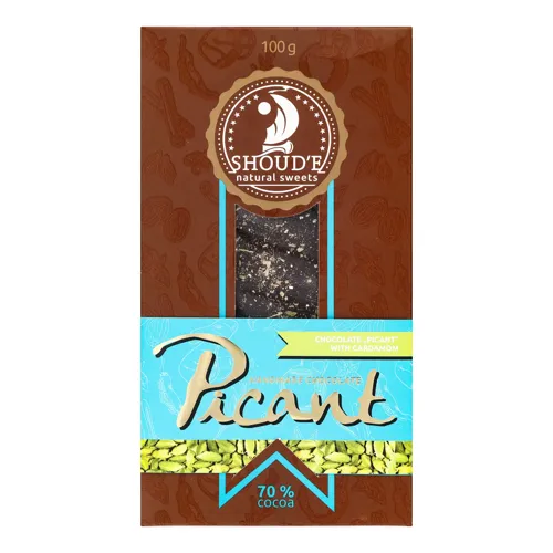 Шоколад з кардамоном Пікант Shoud'e к/у 100г