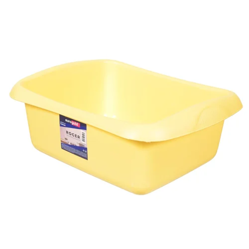 Таз Eurogold прямокутний Miami Yellow 10л