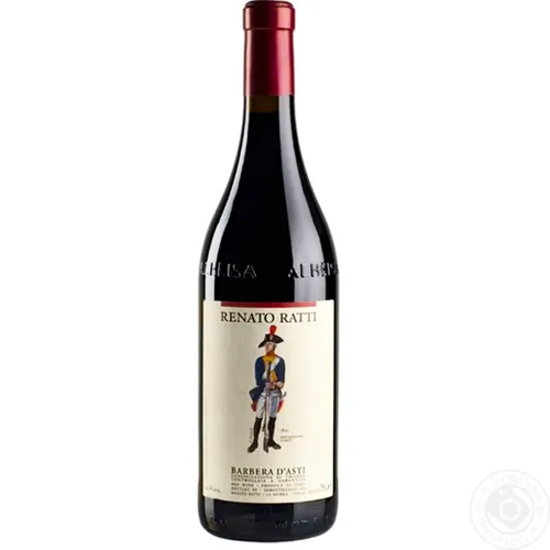 Вино Renato Ratti Barbera d`Alba Battaglione червоне сухе 14% 0,375л