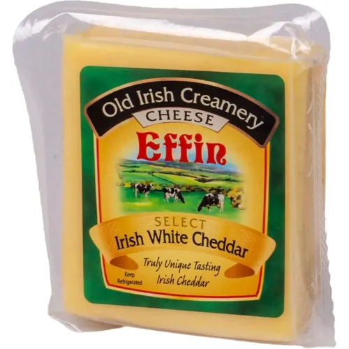 Сир Old Irish Creamery White Cheddar молодий 53.5% 200г