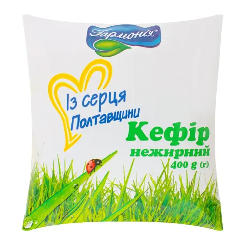 Кефір нежирний Гармонія м/у 400г