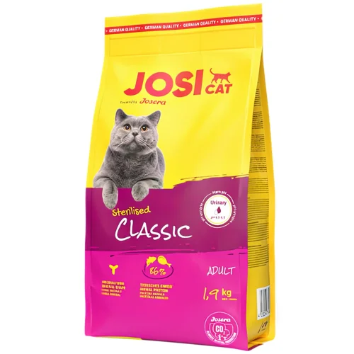 Корм сухий Josera JosiCat Sterilised Classic з домашньою птицею для стерилізованих котів 1,9кг