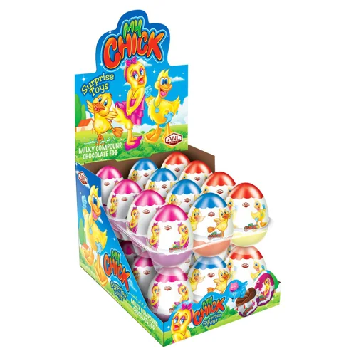 Яйце шоколадне ANL Choco My Chick з сюрпризом 25г