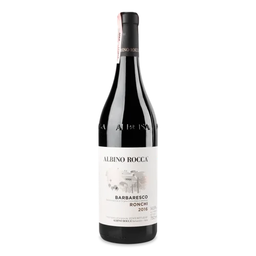 Вино Червоне Сухе 0.75л 14.5% Barbaresco Ronchi Albino Rocca, в/ґ
