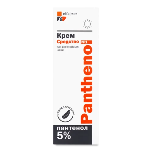 Крем Ельфа Panthenol, Відновлювальний, 75мл