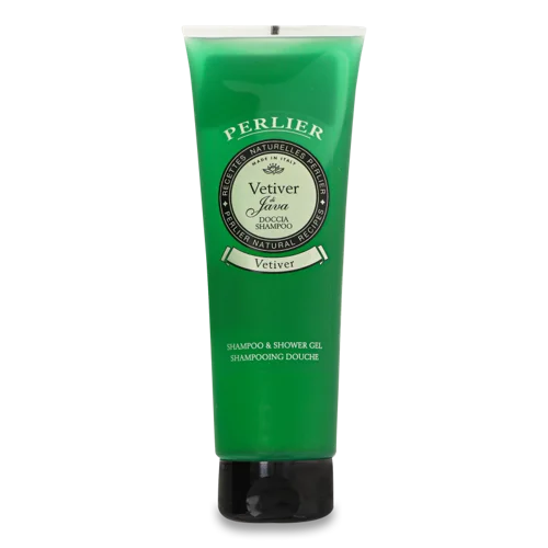 Шампунь-гель для душу Vetiver Perlier, 250 мл, для всіх типів шкіри
