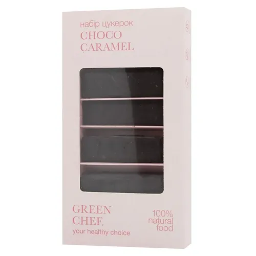 Набір цукерок Green Chef Choco Caramel 180г