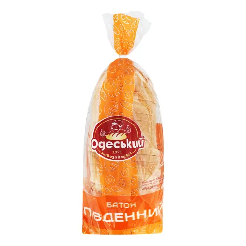 Батон нарізний Південний Одеський хлібозавод №4 м/у 600г