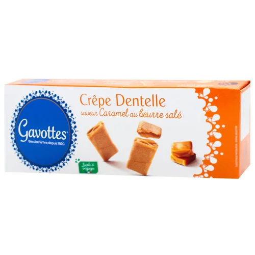 Печиво Gavottes з солоною карамеллю 60г