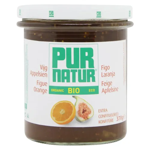 Джем PurNatur з інжиру з апельсином 370г