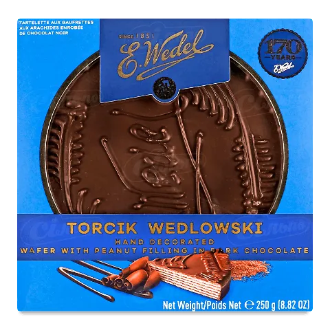 Торт E.Wedel Lotte Wedlowski вафельний, 250г