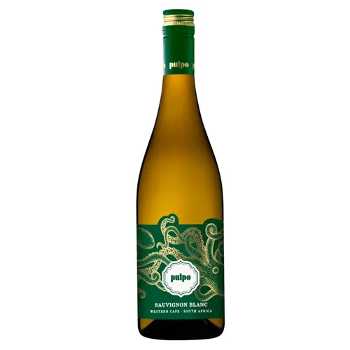 Вино Pulpo Sauvignon Blanc Western Cape біле сухе 12% 0,75л