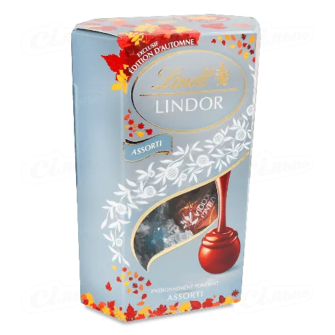 Цукерки Lindt Lindor Autumn асорті шоколадні, 200г