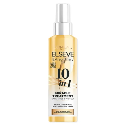 Спрей для волосся L'Oreal Elseve Extraordinary Oil Miracle Treatment 10в1 для сухого та неслухняного волосся 150мл