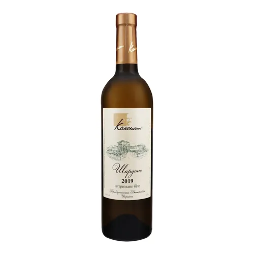 Вино 0.75л 13% біле сухе Шардоне Колоніст пл