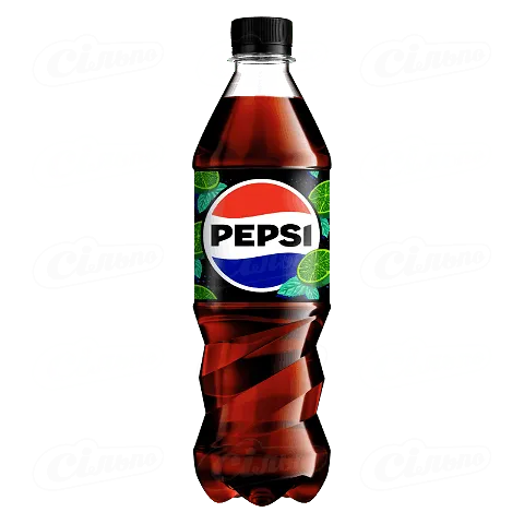 Напій безалкогольний Pepsi Lime Mint сильногазований 0.5л