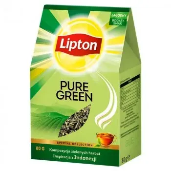 Lipton чай зелений loose 80г