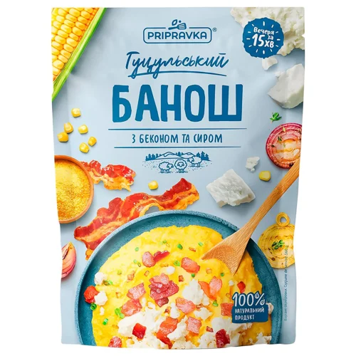 Банош Pripravka Гуцульський з беконом та сиром 160г