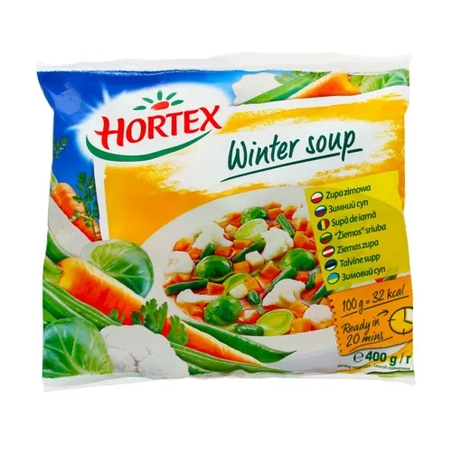 Суміш овочева заморожена «Зимовий суп» Hortex 400г
