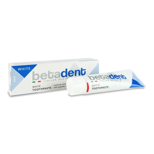 Паста зубна Betadent White