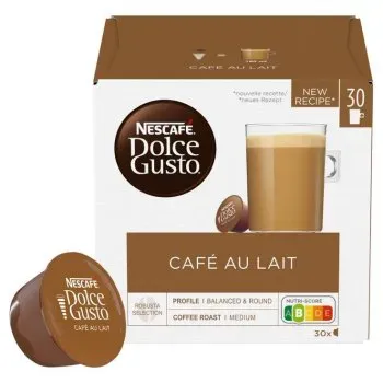 Кава в капсулах Nescafe Dolce Gusto Cafe Au Lait 30 шт