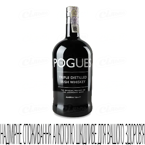 Віскі The Pogues Irish Whiskey, 1л