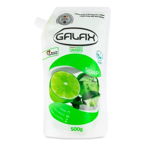 Рідке Мило з Екстрактом Лайма Galax, 500г, в/ґ