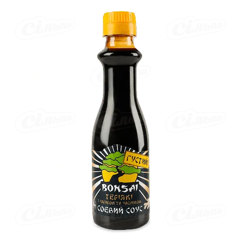 Соус соєвий ТЕРІЯКІ з часником та імбирем 220мл