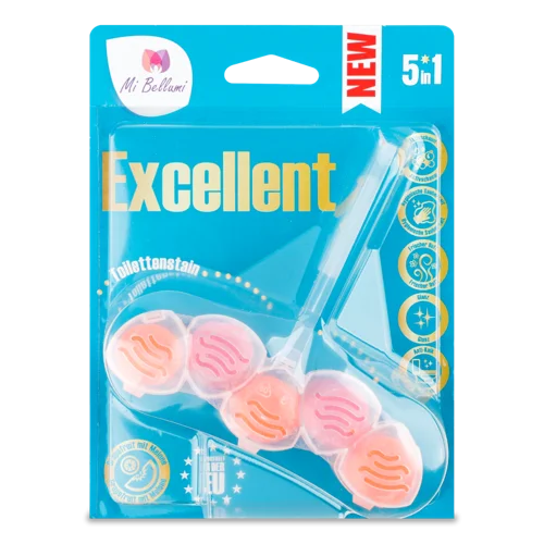Засіб для Чищення Унітазу 5в1 Грейпфрут і Диня Excellent Mi Bellumi 50г