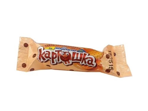 Продукт сирковий глазурований «Мушкетер» Картопля зі згущеним молоком 15%, 36г