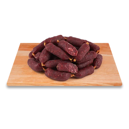 Ковбаски Міні Ле Філе Сиров'ялені З Оленини, кг