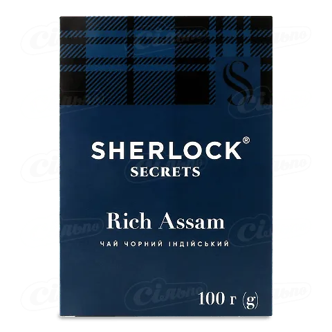 Чай Sherlock Secrets Rich Assam чорний 100г