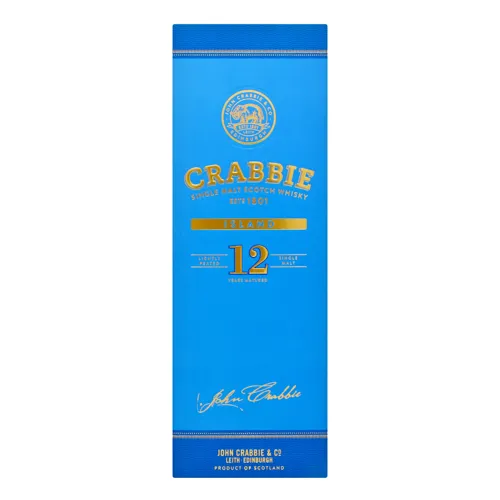 Віскі 0.7л 40% шотландське односолодове 12 YO Crabbie пл