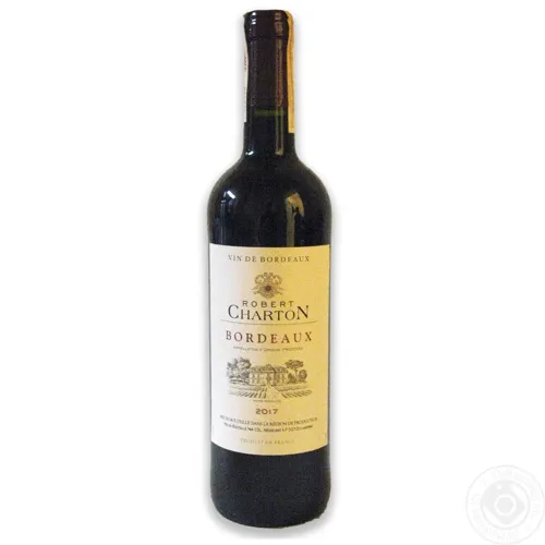 Вино Charton Bordeaux червоне сухе 12% 0,75л