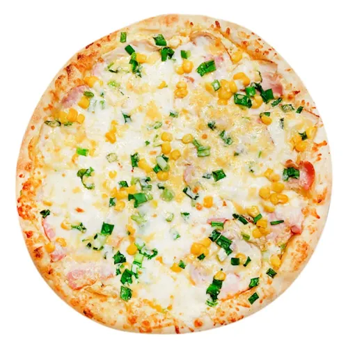 Піца Пікантна з куркою та грудинкою 500г