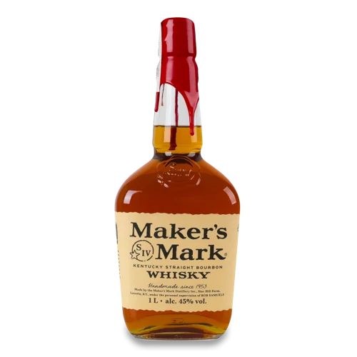 Віскі Бурбон Maker's Mark 1л 45% к/у