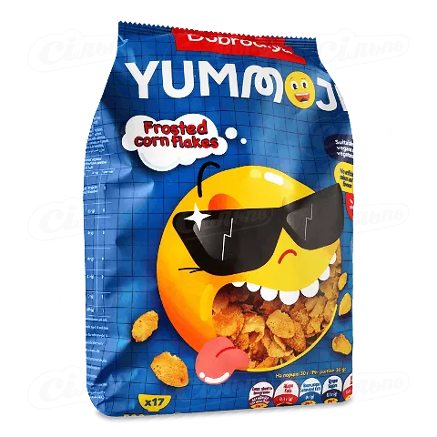 Пластівці Yummoji кукурудзяні глазуровані, 500г