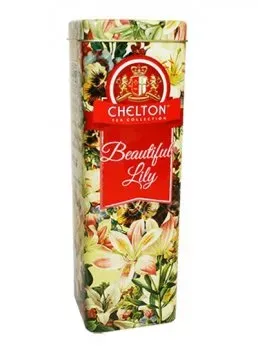 Чорний чай Chelton "Прекрасна лілія", 80г