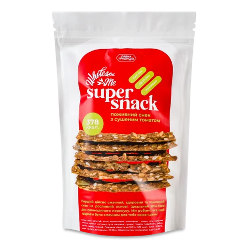 Снек Поживний З Сушеним Томатом, в/ґ, 65г