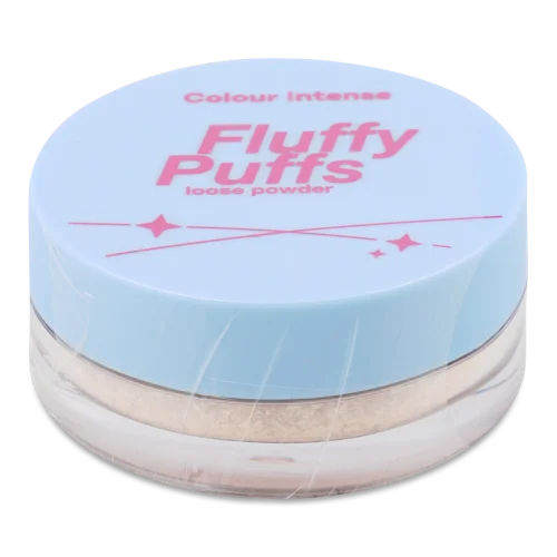 Пудра Для Обличчя Фінішна Розсипчаста Fluffy Puffs Прозора Colour Intense, 4.5г