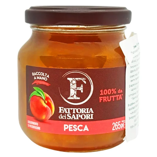 Джем Fattoria dei Sapori персиковий 265г