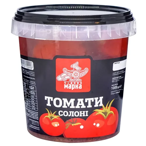 Томати Чудова Марка солені 600г