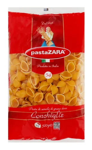 Вироби макаронні Conchiglie Pasta Zara м/у 500г