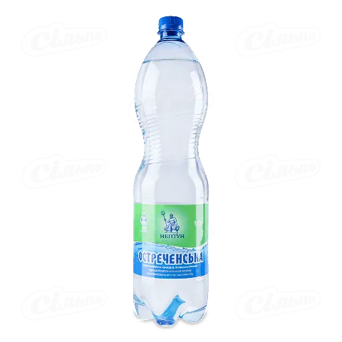 Вода мінеральна Нептун лікувально-столова з газом, 1,5л