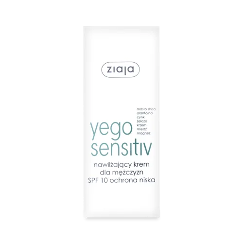 Крем для Обличчя Зволожуючий Yego Sensitiv Ziaja, 50мл