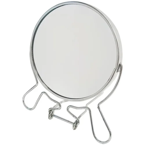 Дзеркало для макіяжу Eleganza з 2 сторонами і підставкою 11x12,5см