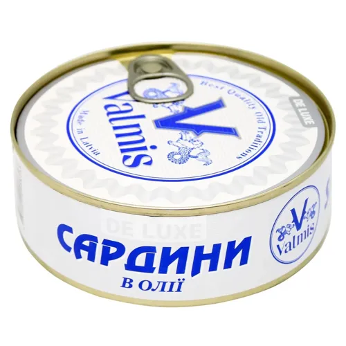 Сардини Valmis De Luxe в олії 240г