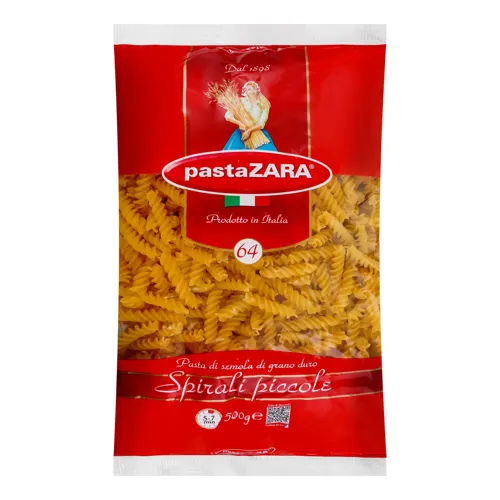 Вироби макаронні Spirali рiccole Pasta Zara м/у 500г
